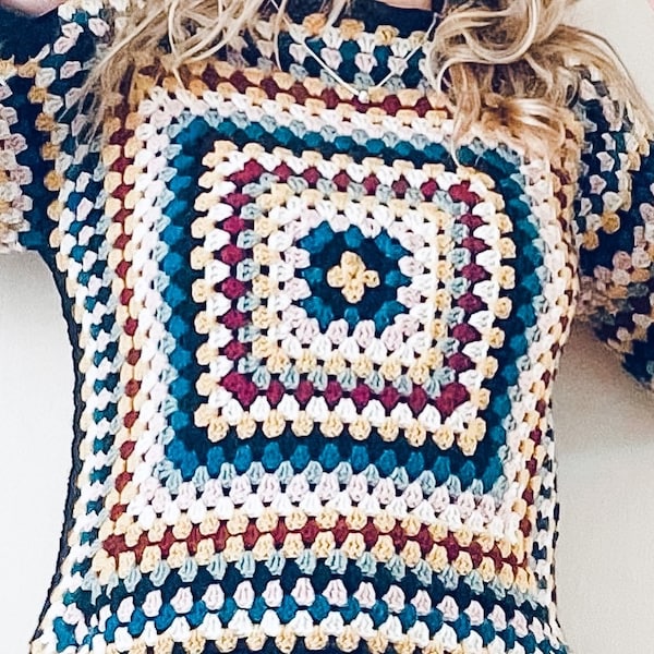 Free Spirit Crochet Sweater Pattern