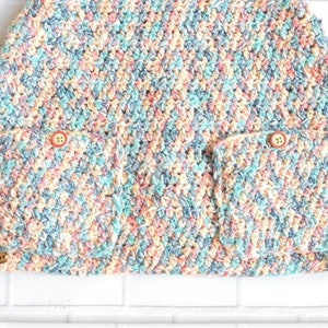 Girls crochet cotton dress digital pattern image 4