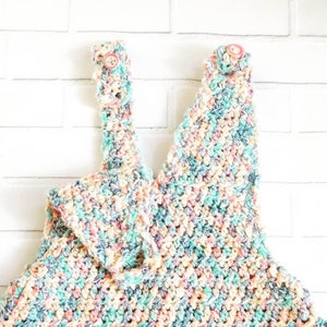 Girls crochet cotton dress digital pattern image 3