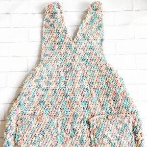 Girls crochet cotton dress digital pattern image 2