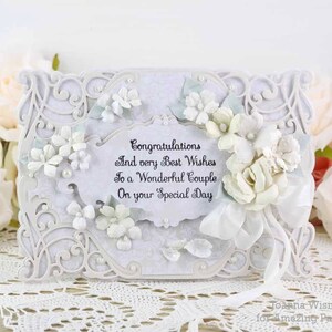 Cartão de dia de casamento, cartão feito à mão, cartão caseiro, aniversário de casamento, cartões de aniversário, cartões, feito à mão