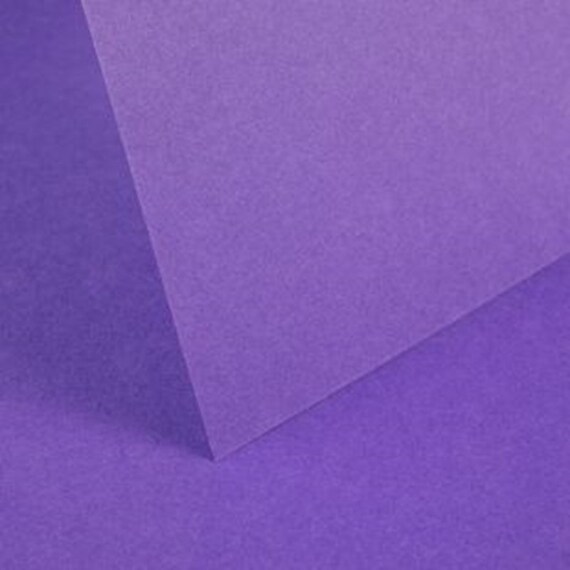double sided 100 A4 Dark Purple Matte Card 240gsm