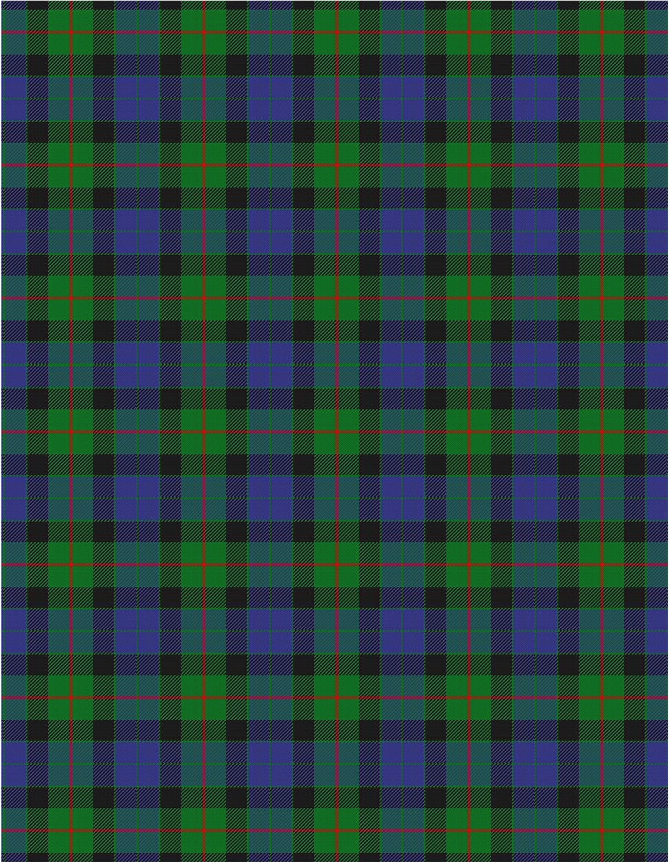 TARTAN BACKING PAPERS Pack of 10 A4 sheets Printed Card | Etsy