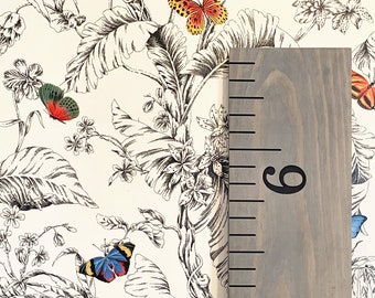 Engraved Wooden Growth Chart: Family Keepsake Nursery Decor