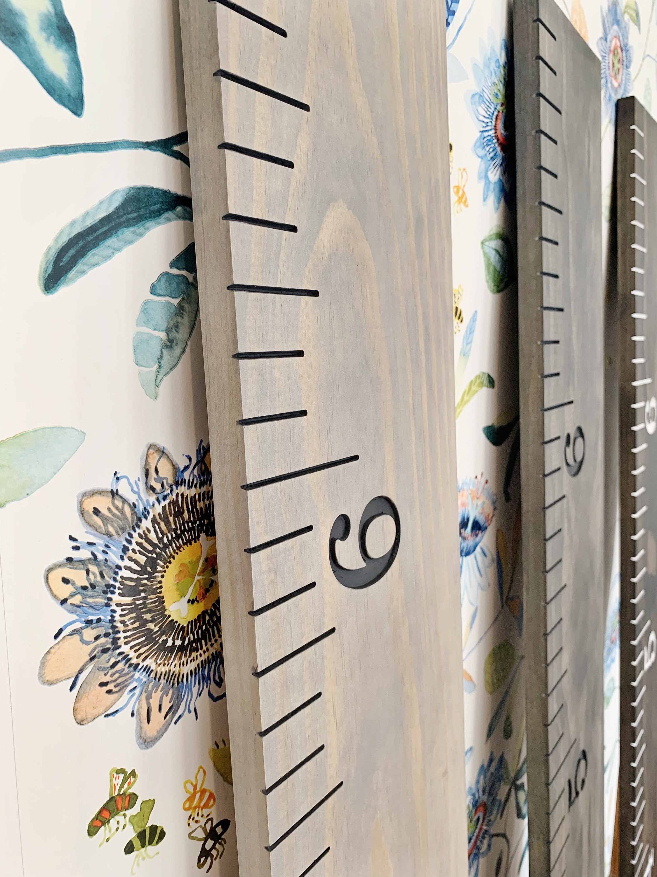 Personalized Growth Chart Wood Growth Chart Wall Ruder Growth