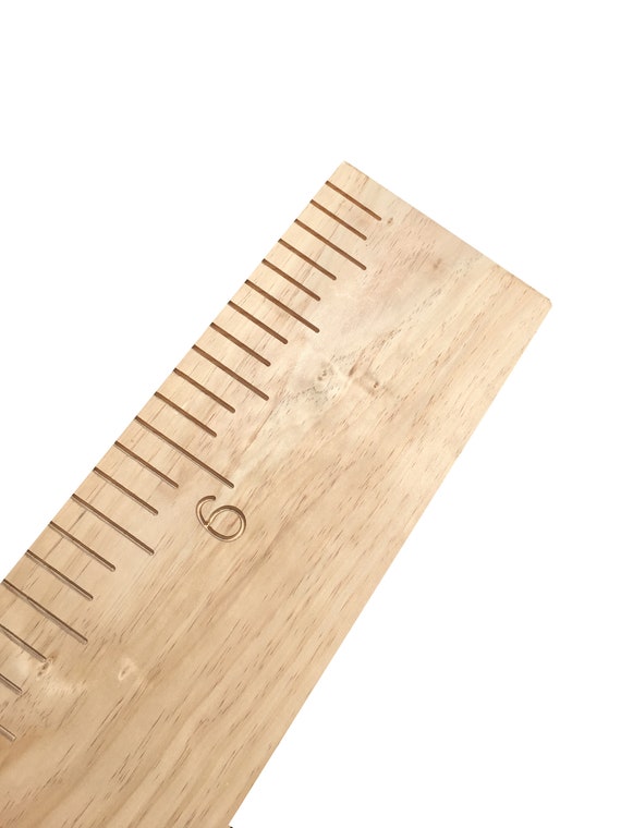 Wood Ruler Growth Chart Diy