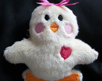 4 x Chick in-the-hoop Machine Embroidery Designs