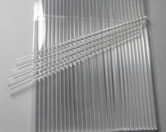30pcs acrylic Rods, Round, Transparent Clear, Standard Tolerance with size of 4", 6", 8", 10" and 12"