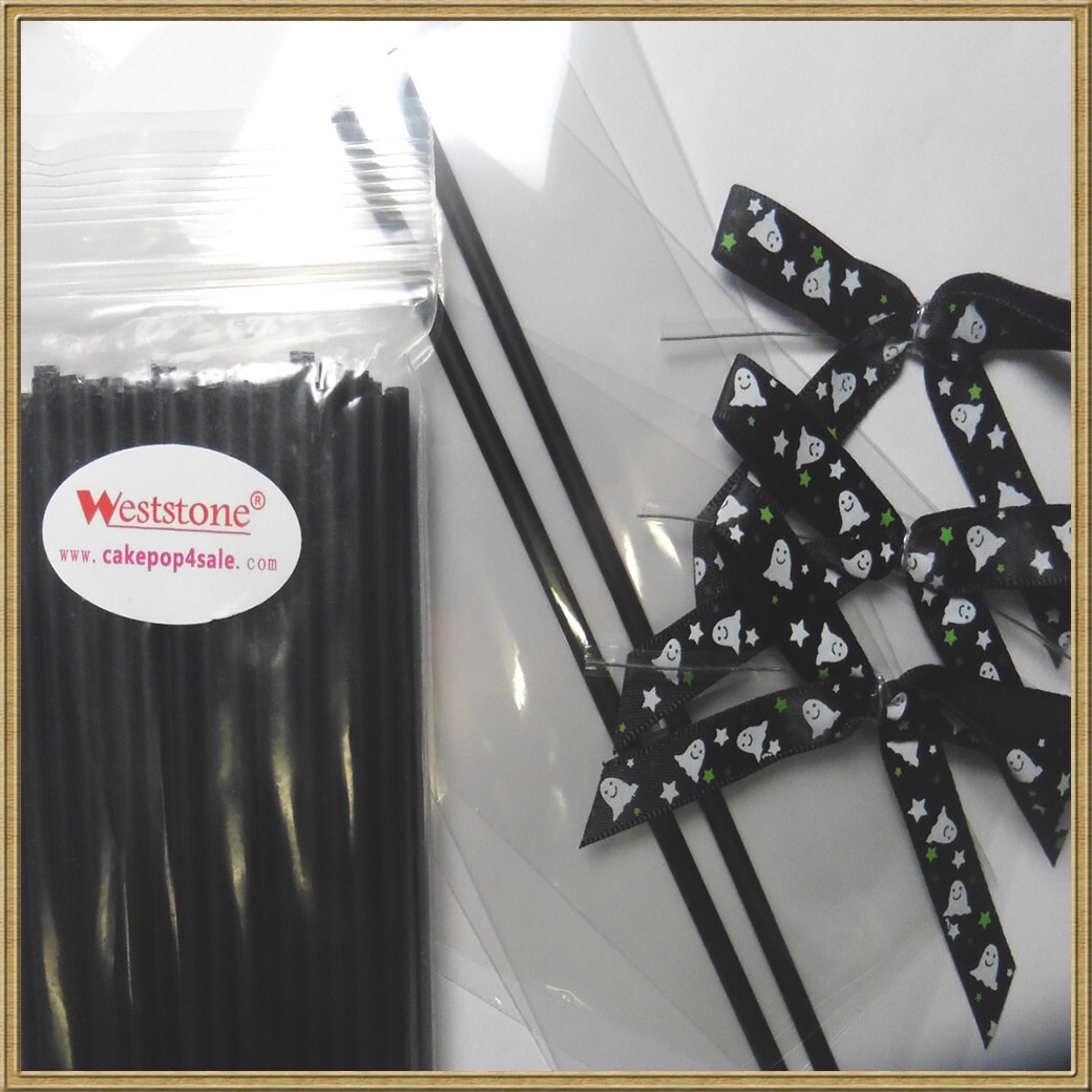 50pcs 6 15cm Black Lollipop Sticks for Cake Pops or Lollipop Candy Solid  Acrylic 