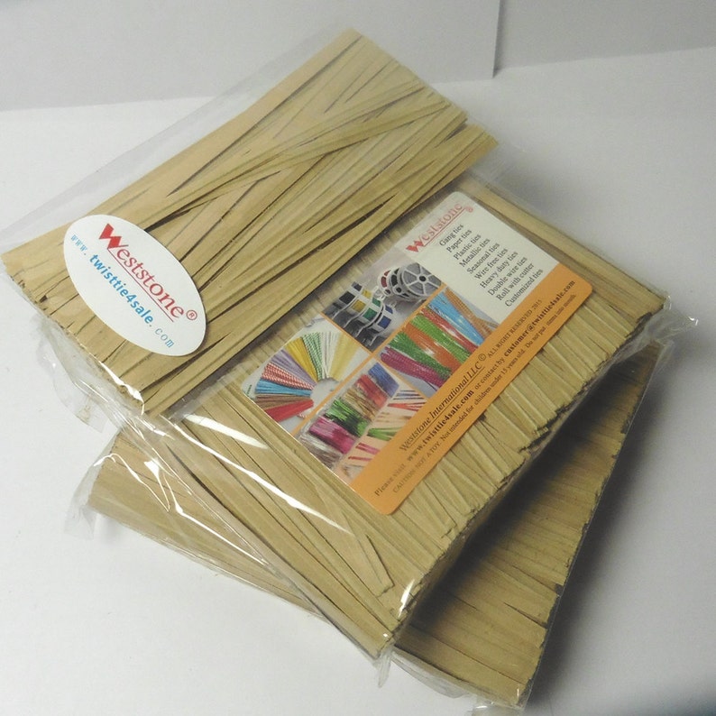 2000pcs 4 Paper Twist Ties 9 Colors for Choice Etsy