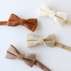 Rust bow tie for men, Champagne bow tie, Rust groomsmen bow tie, Gold wedding bow tie, Taupe bow tie for men, Cream bow tie, Mustard bow tie