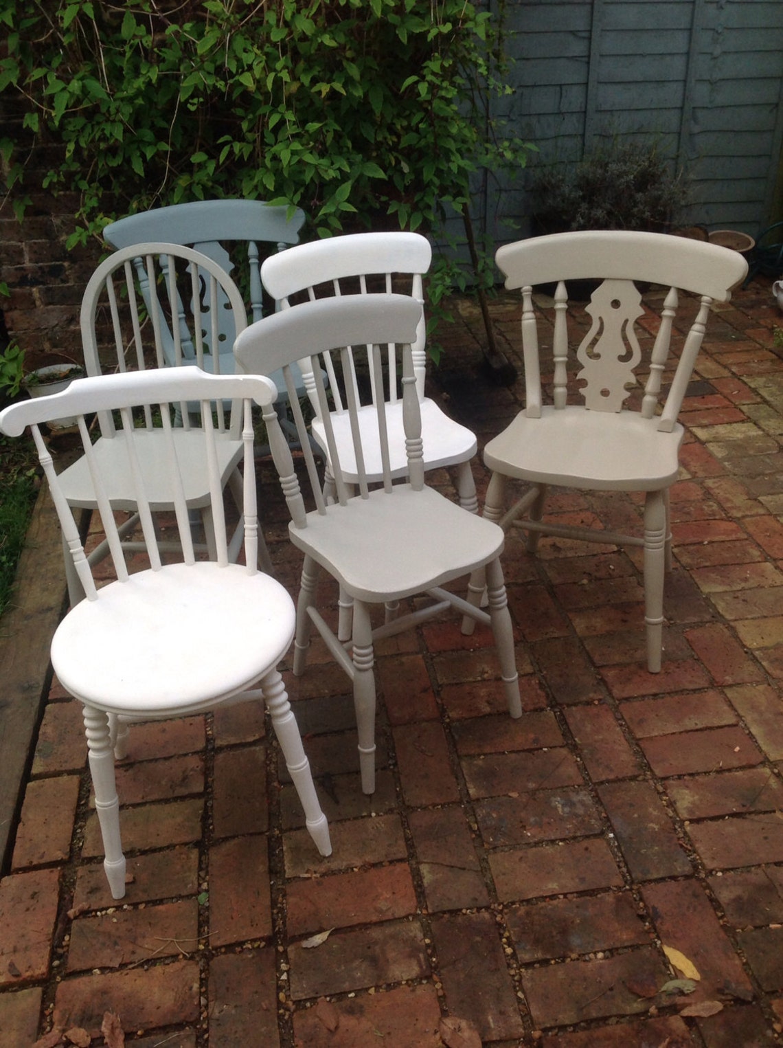 Painted Chairs Vintage and Antique Etsy