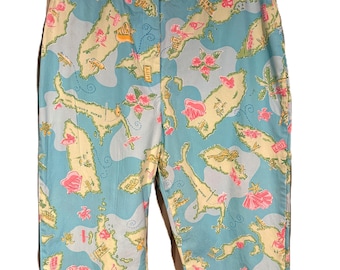 激レア 70s Lilly Pulitzer 総柄 ヨットドリズラー ジャケット 激レア 70s Lilly Pulitzer 総柄 ヨットドリズラー ジャケット