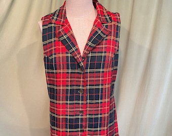 Original Antique Circa 1880s Striped & Plaid Silk Dress Made Original Antique Circa 1880s Striped & Plaid Silk Dress Made