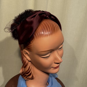 Vintage Mink Headband Hat - Etsy display picture 1