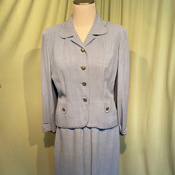 50s Skirt Suit - Etsy