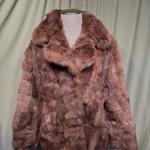 Dino ricco rabbit fur coat online