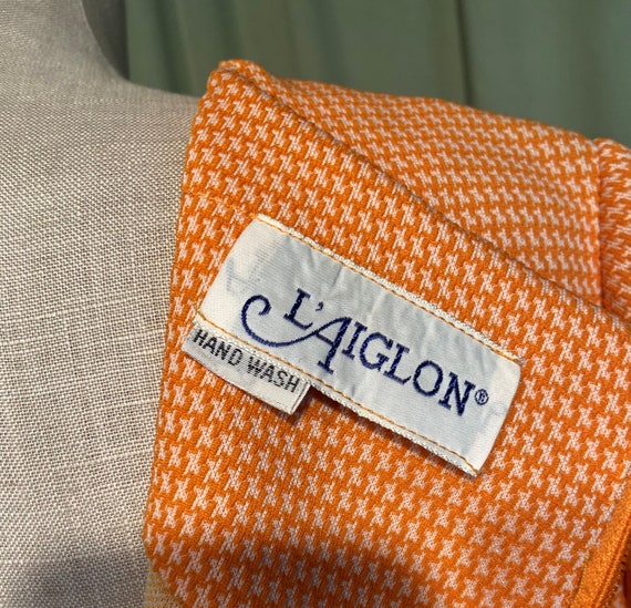 Deadstock NWT Original Vintage 70s L'Iglon Orange… - image 8