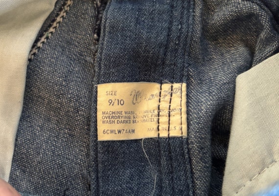 Original Vintage 70s Wrangler Blue Denim Jeans Hi… - image 7