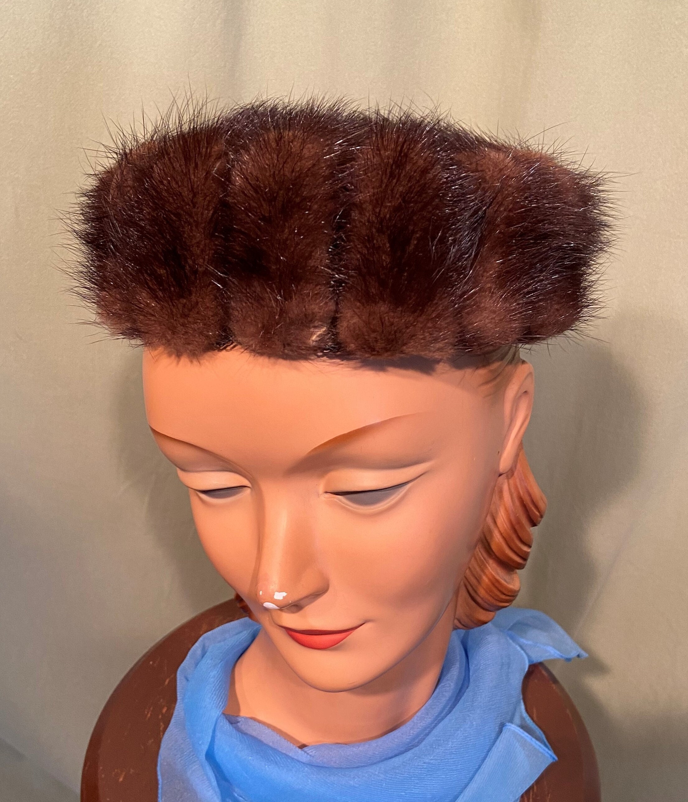 Chic Original Vintage Mid Century Vincent De Koven Mink Fur  display picture 1