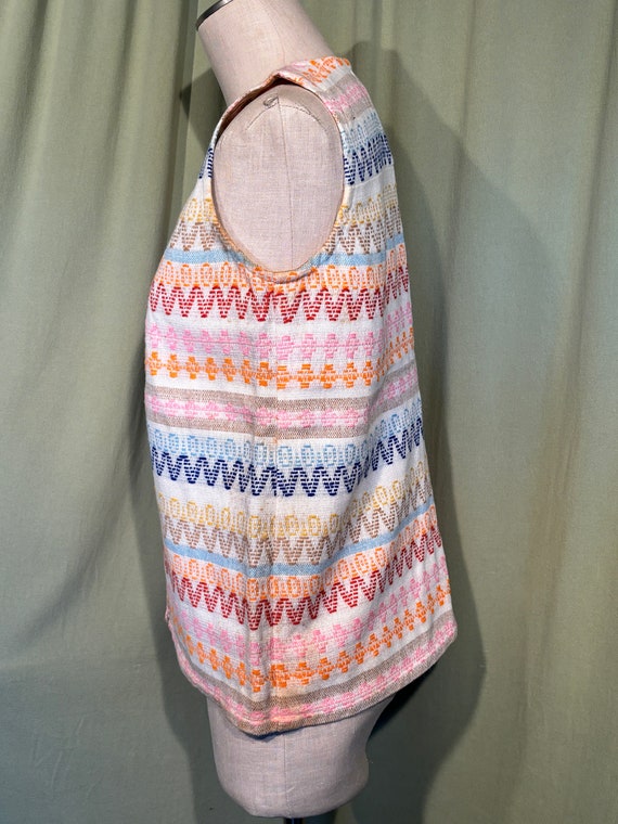 Harvest Loom Hand knitted Wool Top