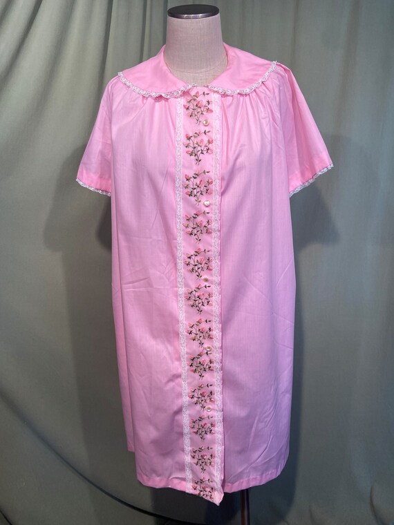 Sweet Original Vintage Short Sleeve Pink Cotton Bl