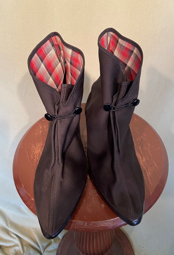 Fun Original Vintage Mid Century B.F. Goodrich Black Rubberized