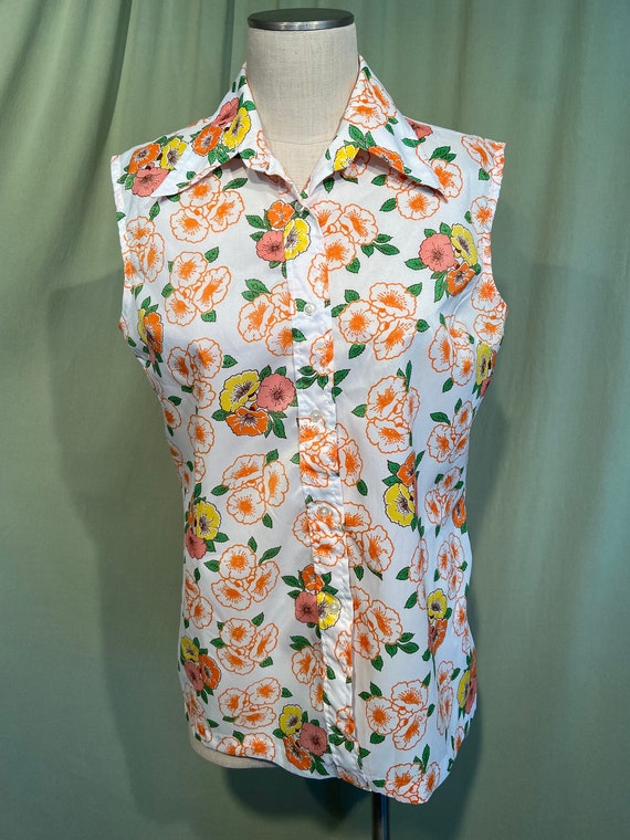 Cute Original Vintage 60s 70s Miss Holly Sleeveles