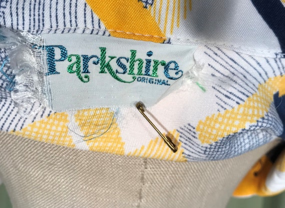 Sweet Vintage 60's Parkshire Sillky Rayon 3/4 Sle… - image 7