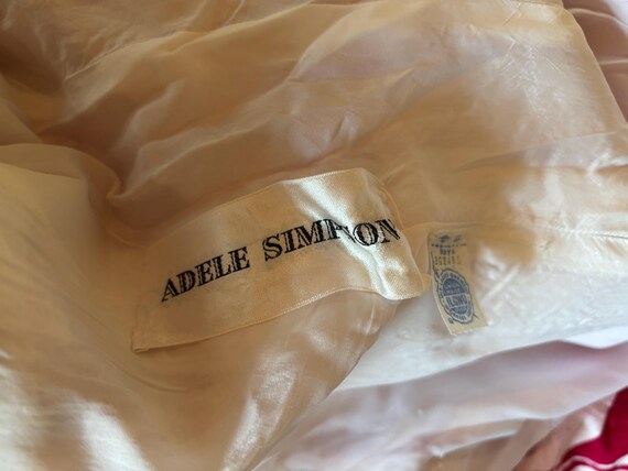 Sweet Original Vintage Adele Simpson Raspberry & … - image 8