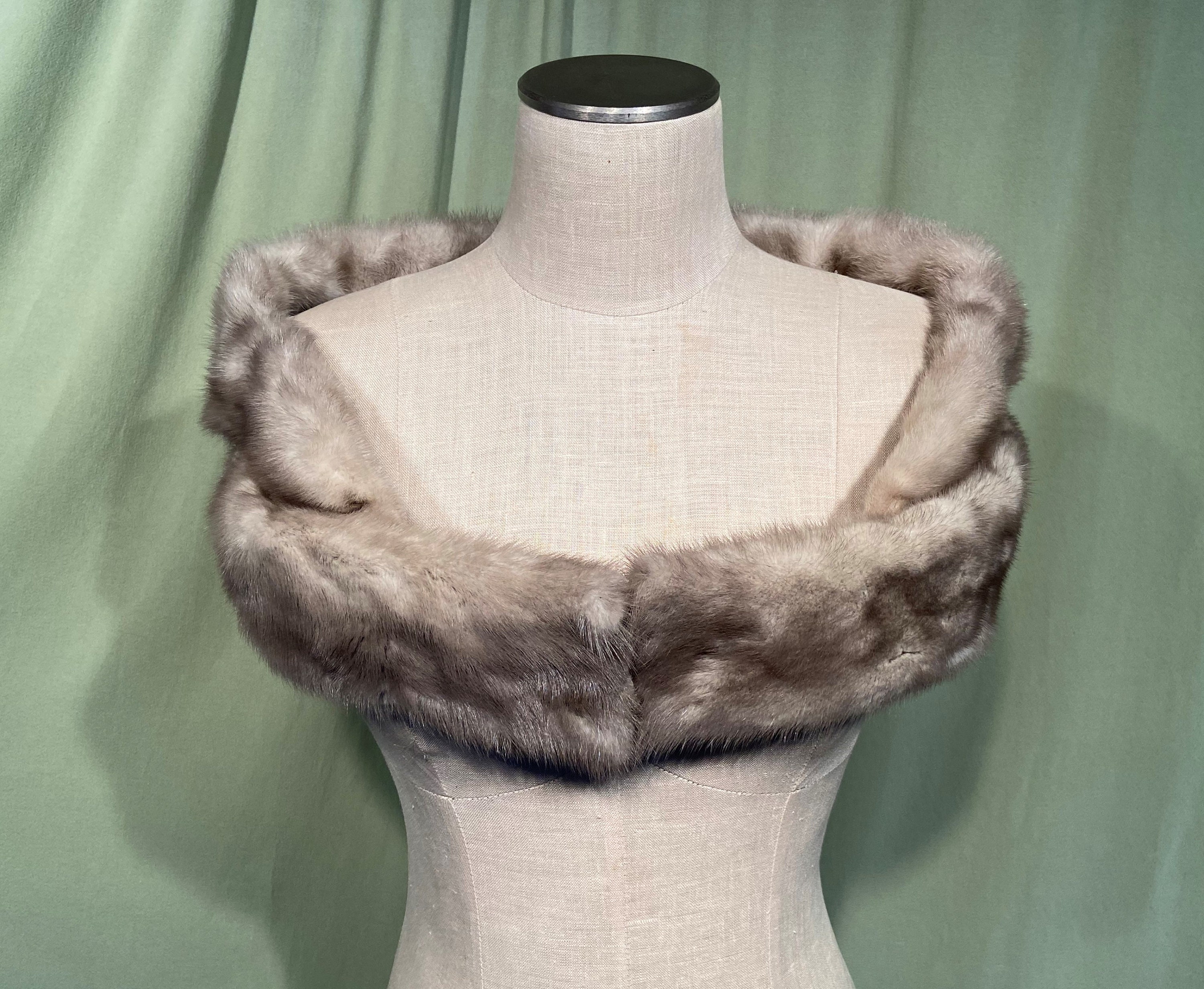 Real mink best sale shawl