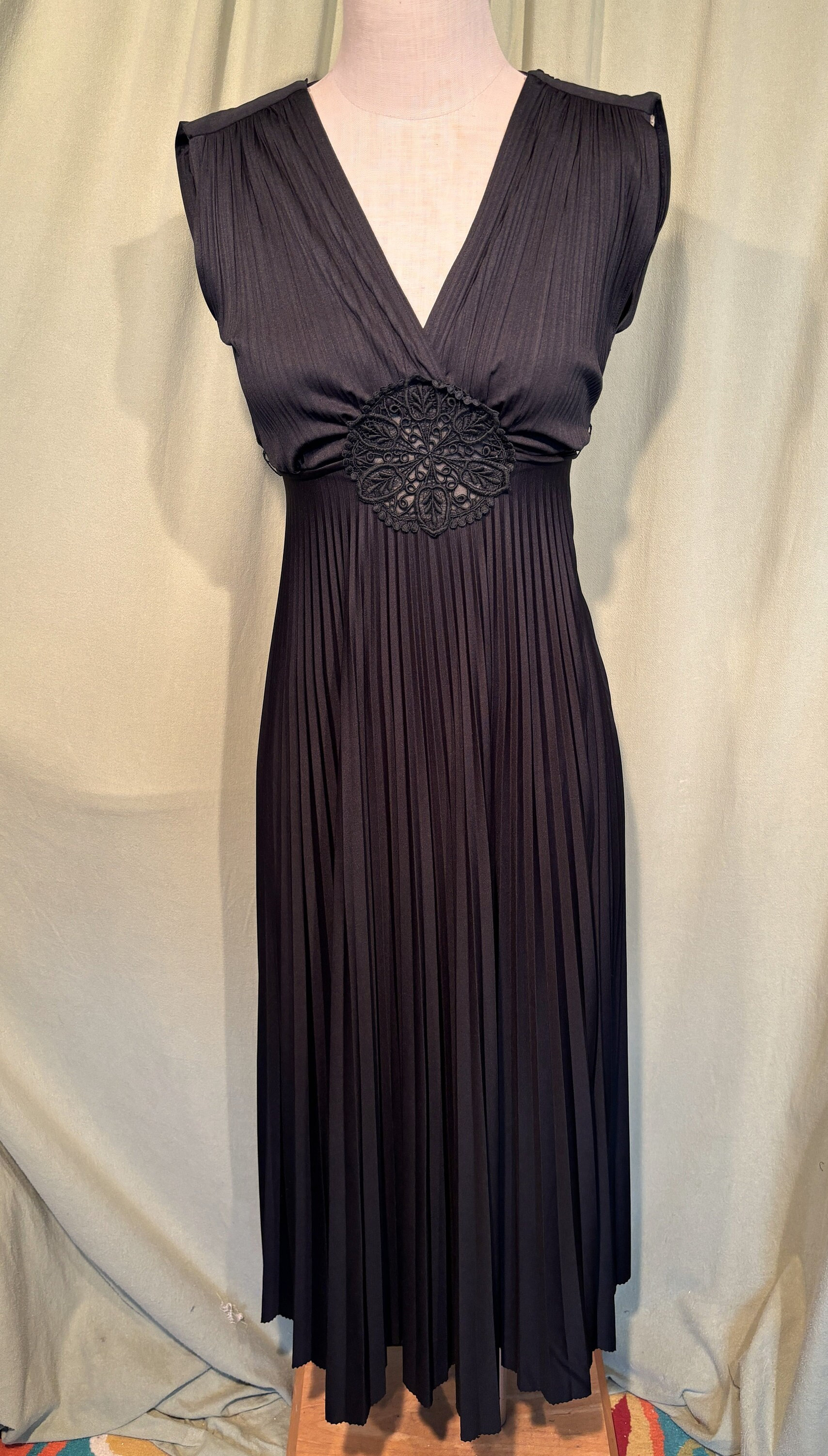 strapless open back dress Grecia Pleated Dress main image 0
