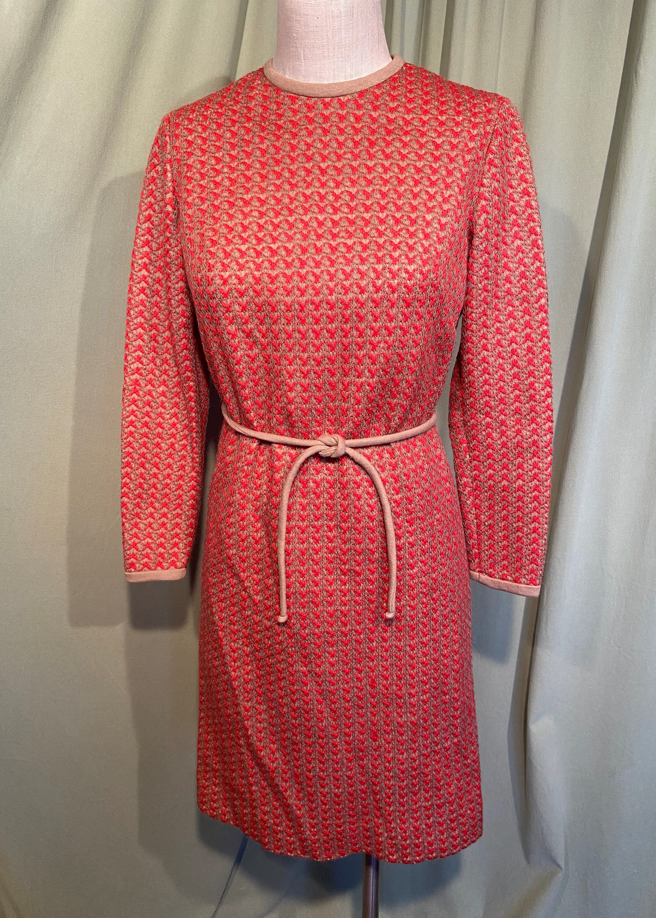 green emerald velvet dress 70/80's Nancy Greer New York Longsleeve Dress - XSmall