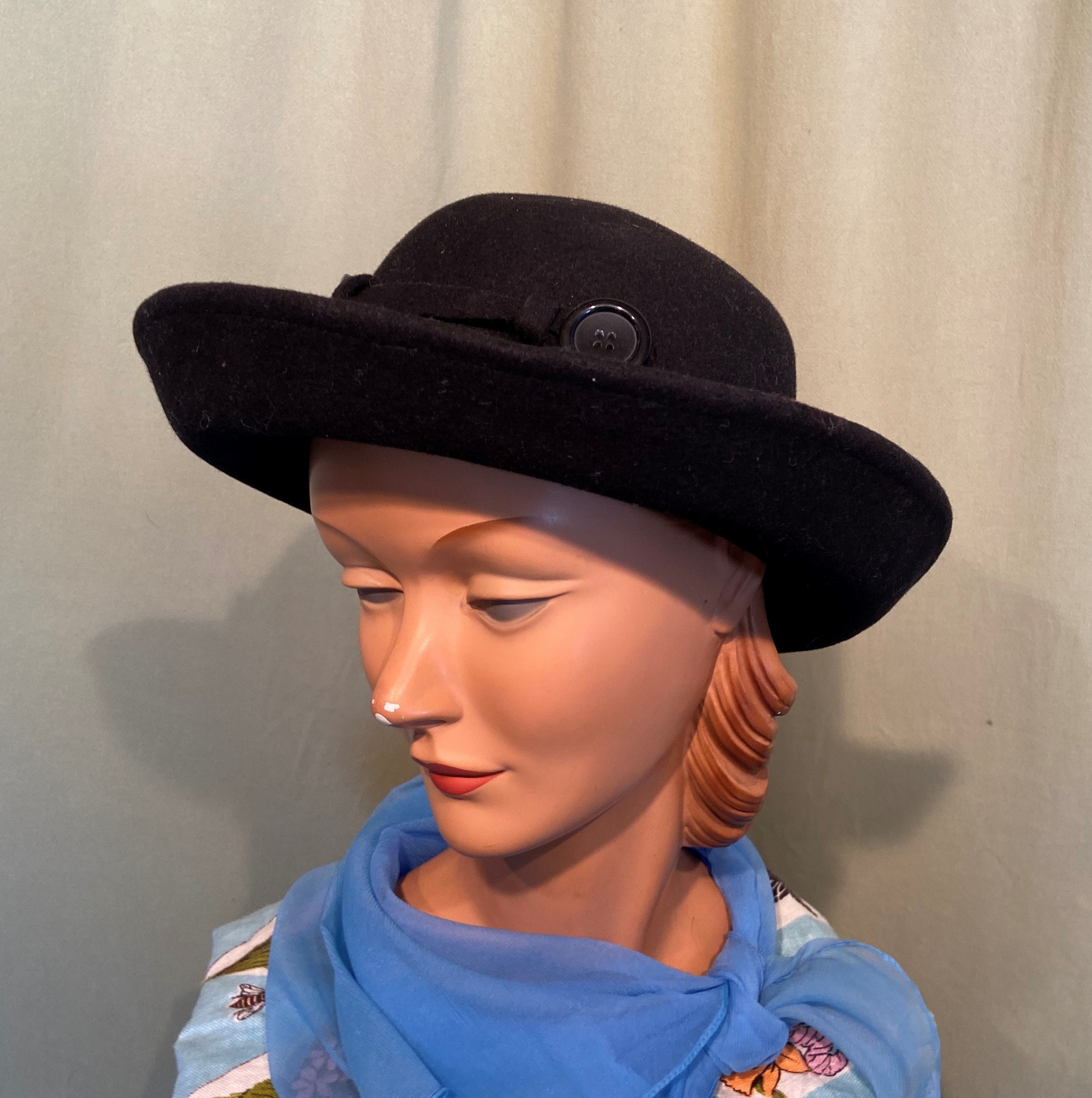 80s sales bowler hat