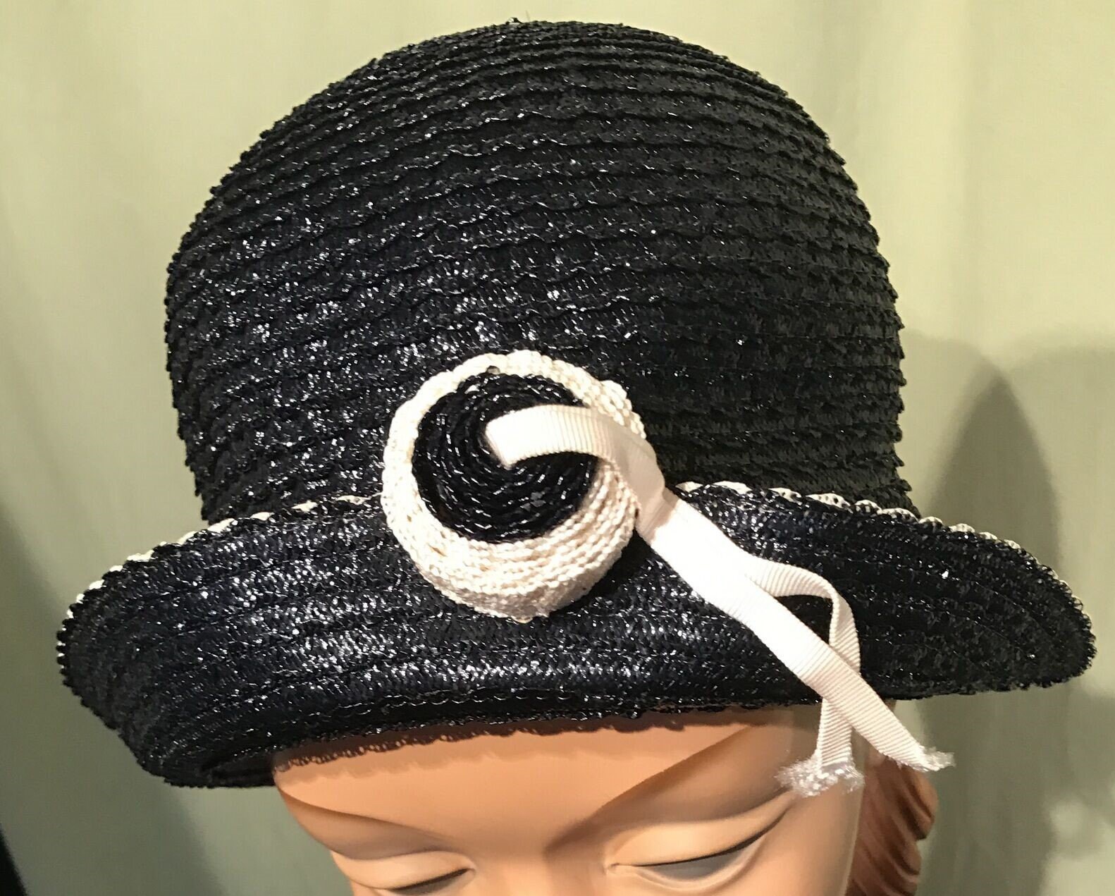 Fun Original Vintage Mid Century Gwen Pennington Black White