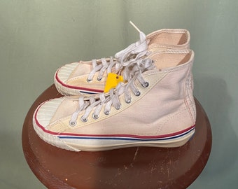 Cool Original Vintage Deadstock 50s Pro Keds Kids White