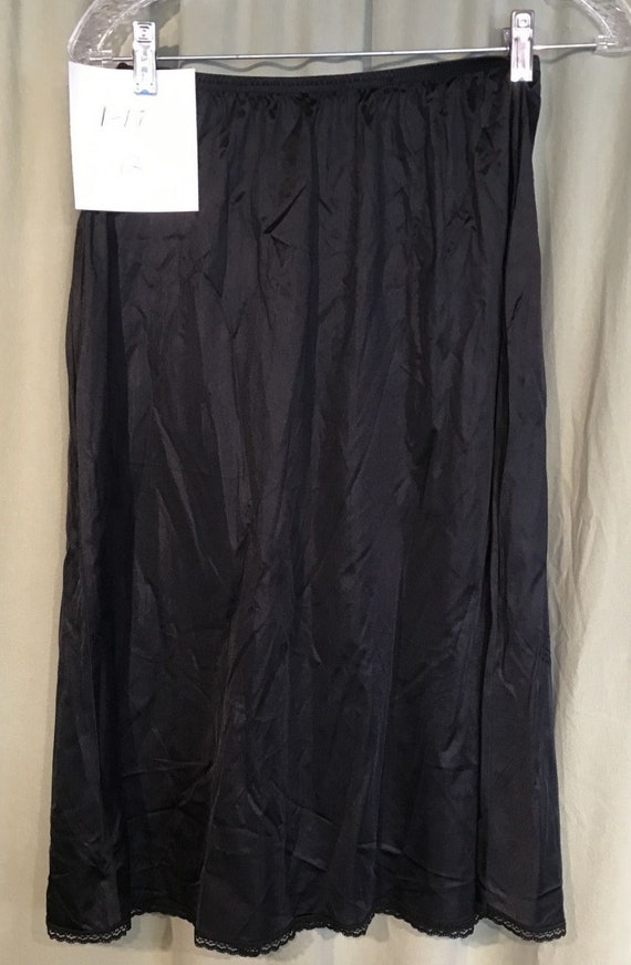 Classic Vintage Nylon Black A-line Vanity Fair Half Slip Size | Etsy