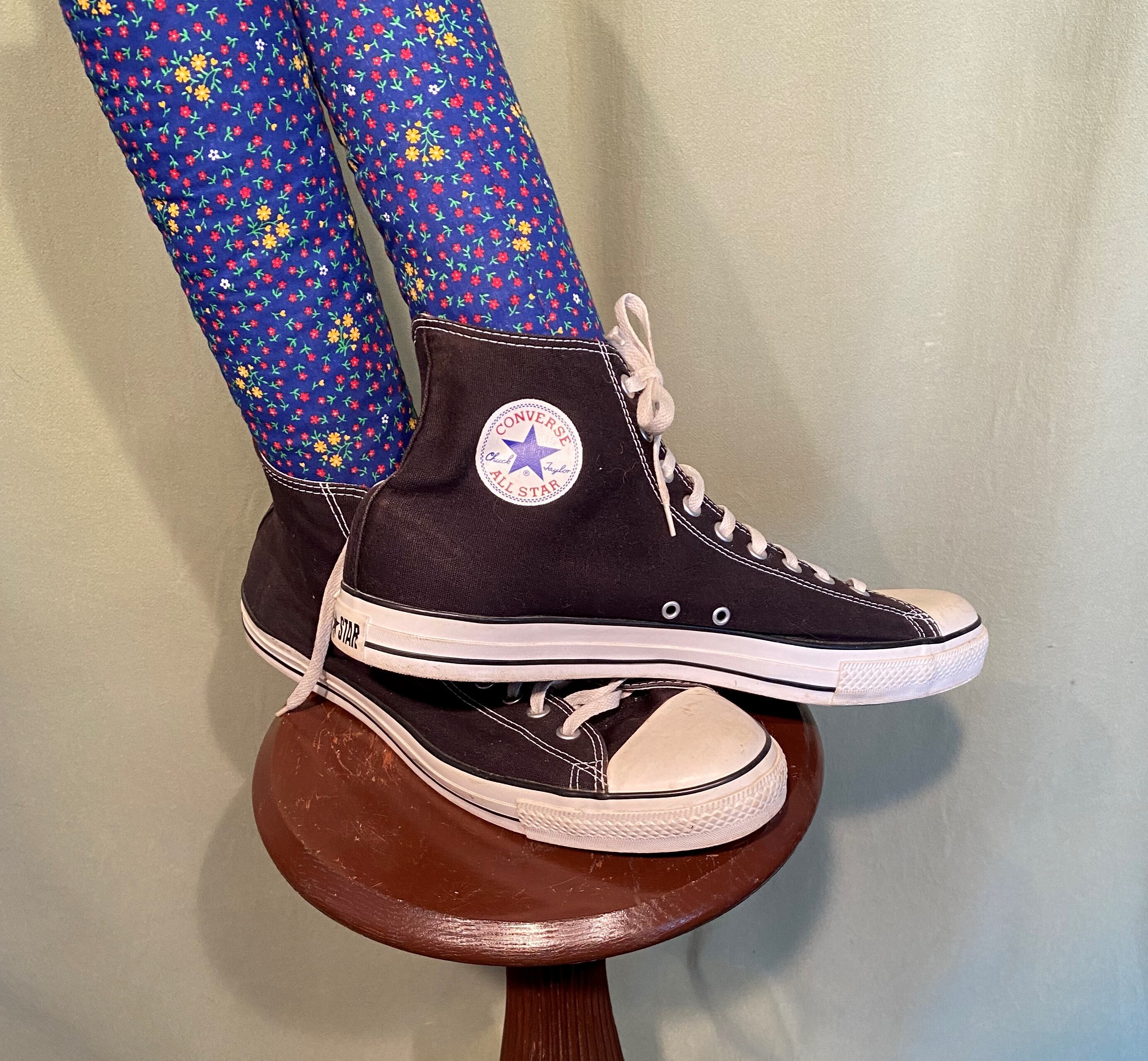 Cool Original Vintage All Stars Chuck Taylor Black - Etsy