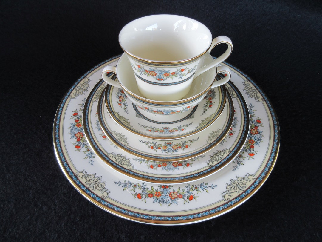 Stanwood Minton Limited English Fine Bone China Vintage 6 Piece Place