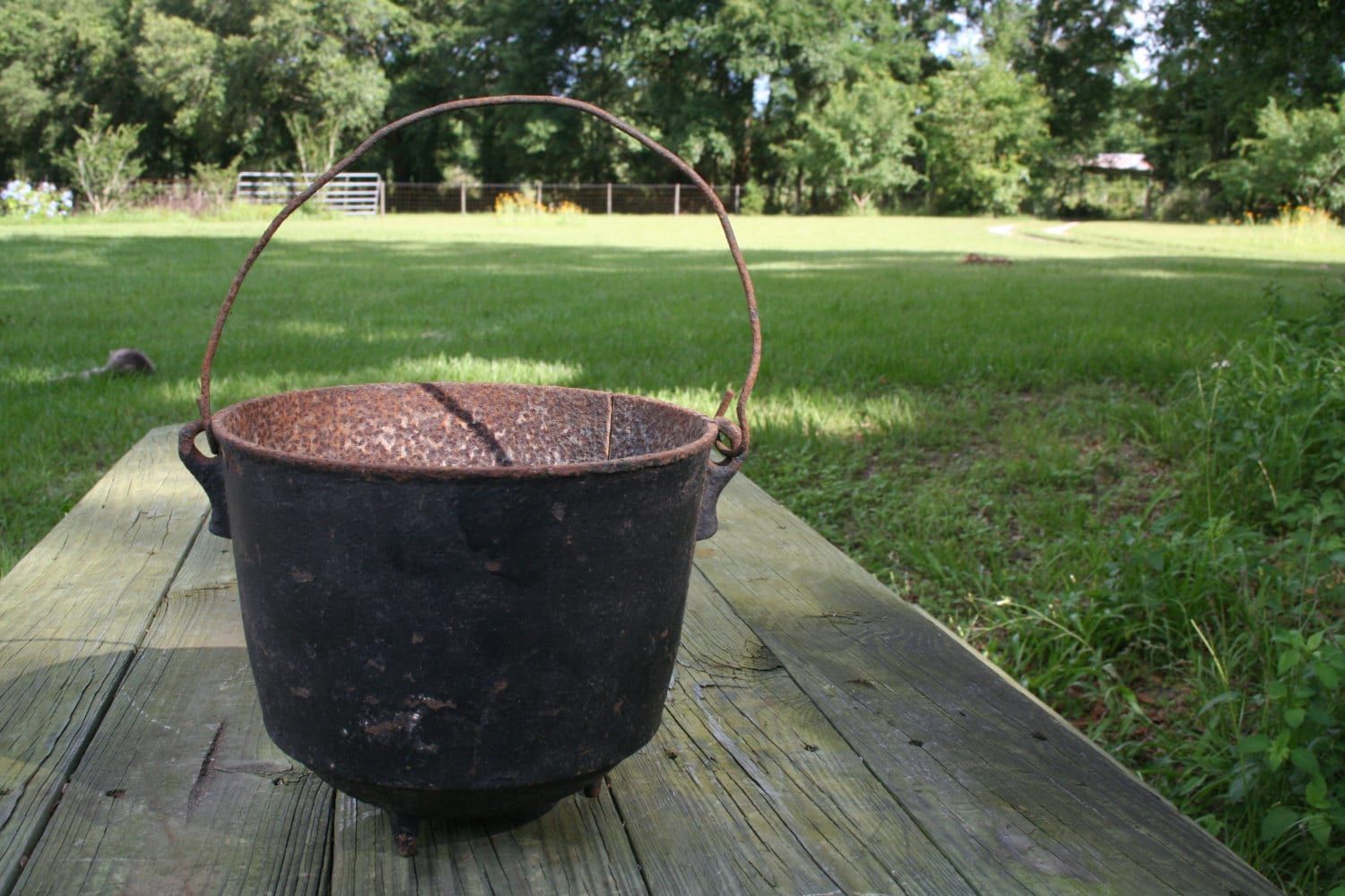 Antique vintage 8cast ironash pot ash bucket Etsy