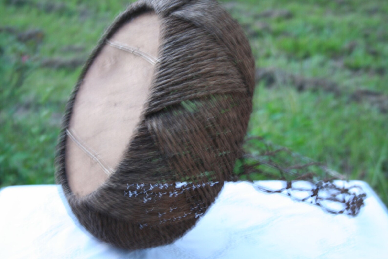 Antique Vintage Wicker Woven Twine Rope Metal Wood Etsy