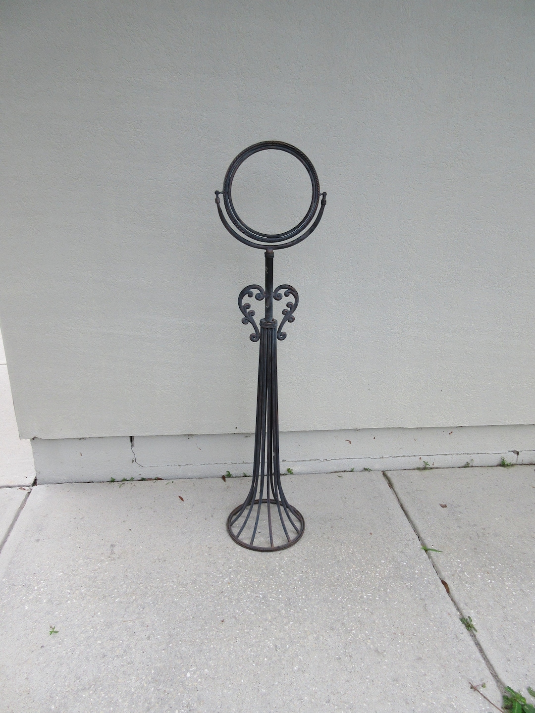 Antique Tall Metal Stand 54