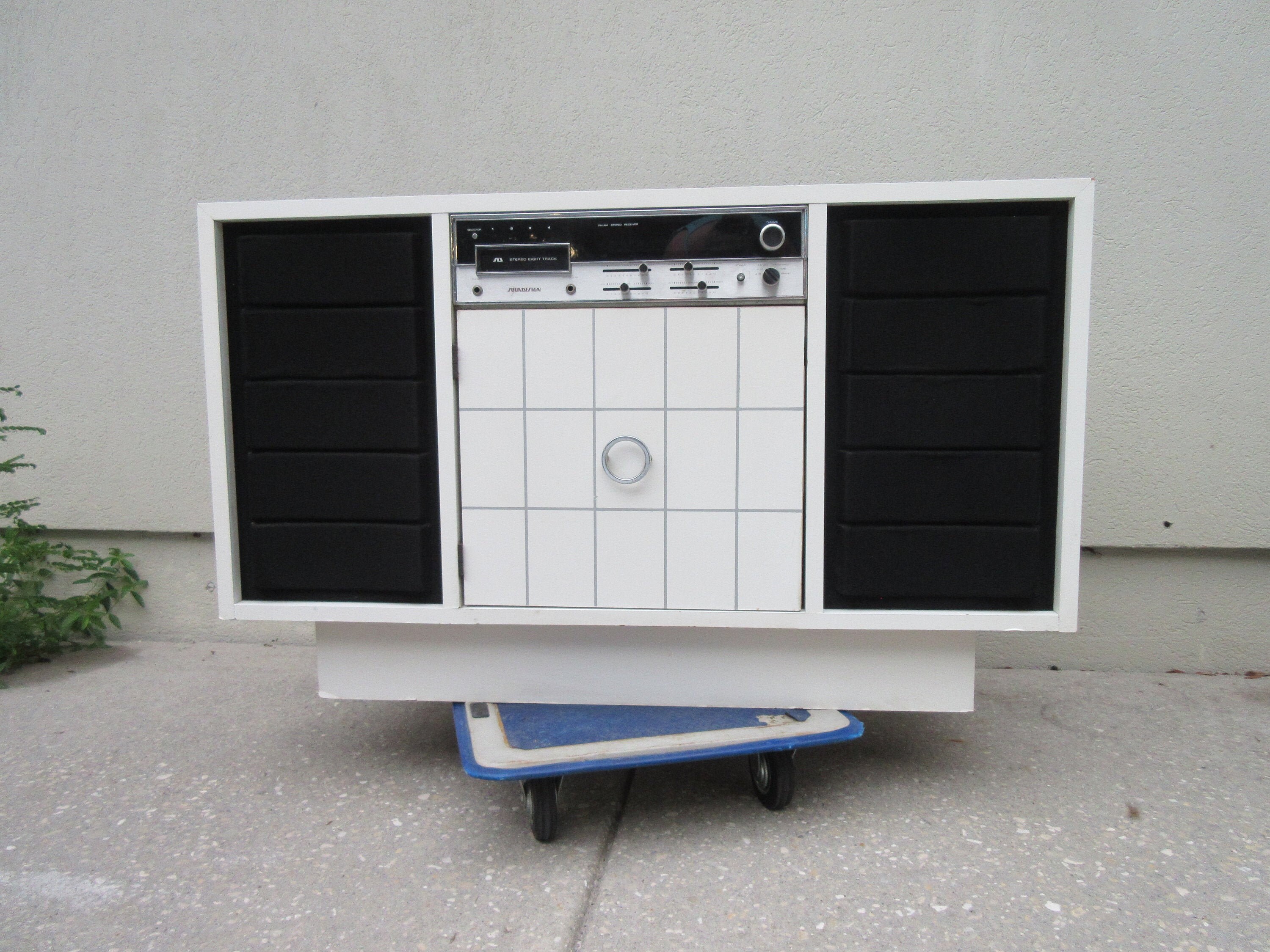 70's Retro Mid Century Gabinete estéreo moderno Soundesign | Etsy