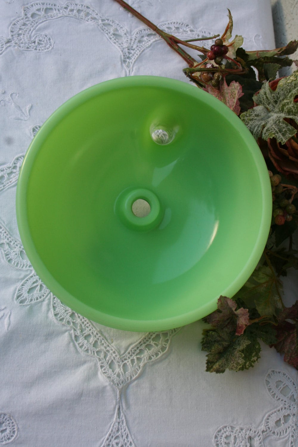 Sunbeam Mixer attachment juicer attachment Vintage glass Etsy