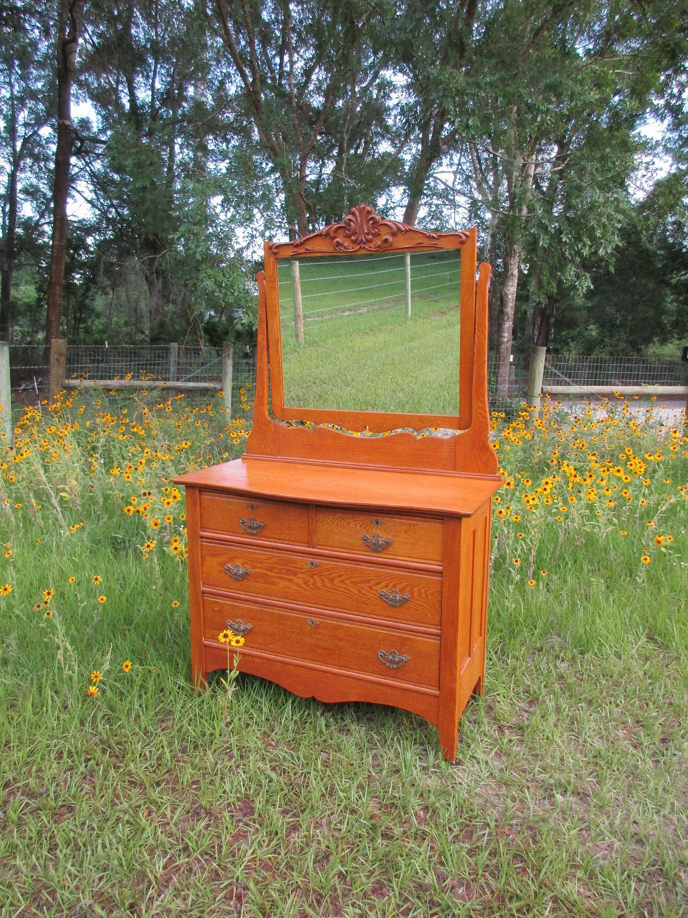 Antique Dresser or Wash Stand 44