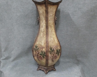 Umbrella holder 24" display pedestal stand cane holder Rich grape pattern