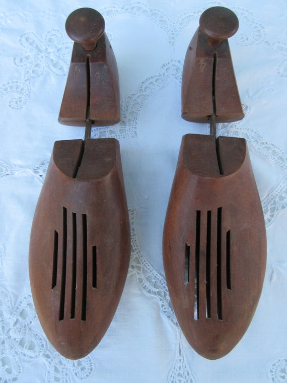 Shoe stretchers Vintage old wood shoe stretcher s… - image 4