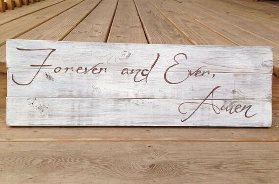 Forever And Ever Amen Song Lyrics Wedding Sign Love Wood Sign Etsy And everybody wonders why no one ever tells the truth mmmmmmm. forever and ever amen song lyrics wedding sign love wood sign randy travis custom home decor wedding anniversary gift country