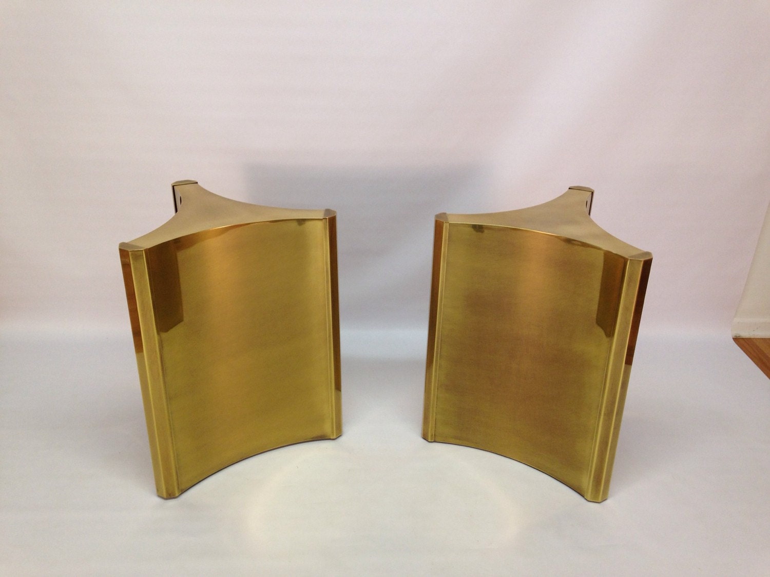 Mastercraft Brass Dining Table Base Etsy