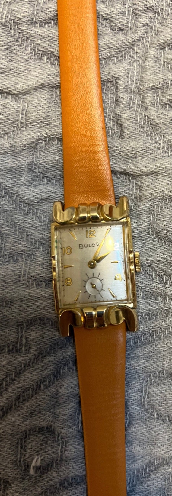 10kt Rolled Gold Bulova Men’s Watch